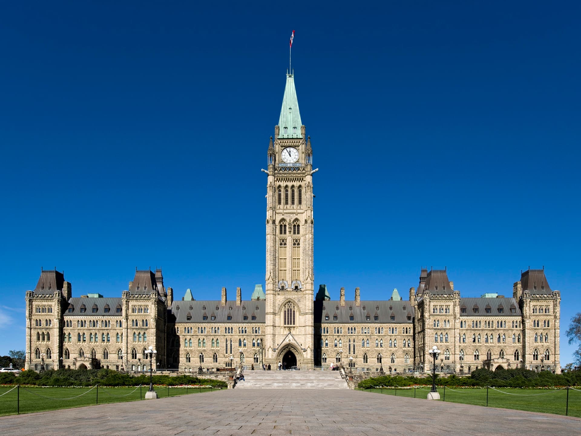 Centre Block on Parliament Hill, Ottawa